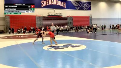 174 lbs Champ. Round 2 - Dallas Downs, Otterbein University vs Luke Thomas, Alvernia University