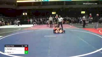 101 lbs Quarterfinal - Angie Rediger, Mohave WC vs Alexis Garza, Tmwc