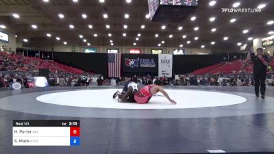 61 kg Round Of 16 - Henry Porter, Indiana RTC vs Shelton Mack, NYCRTC / TMWC