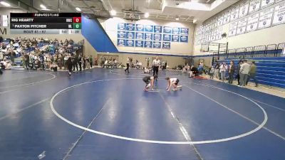 67 lbs Champ. Round 2 - Paxton Pitcher, Sanderson Wrestling Academy vs Rig Hearty, Northside Wrestling Club