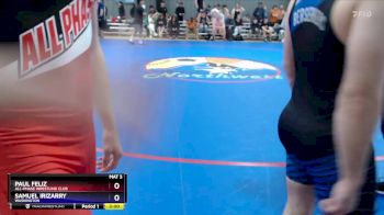 144 lbs Quarterfinal - Paul Feliz, All-Phase Wrestling Club vs Samuel Irizarry, Washington