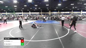 102 lbs Round Of 32 - Nakoa Cortes, Rancho Bernardo WC vs Braiden Bartlett, 3f