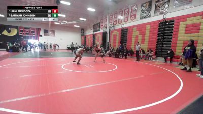 135 lbs Cons. Round 2 - Liani Mendoza, Arroyo vs Saniyah Johnson, Desert Hot Springs