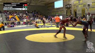 122 lbs Cons. Round 4 - Maximus Chavez, Alpha Dawg vs Evan Snyder, Bruin Elite