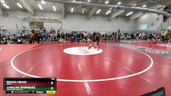 140 lbs Cons. Round 2 - Carolina Rodriquez, Cheyenne Central vs Renata Means, Mead