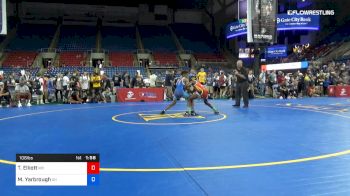 106 lbs Rnd Of 64 - Tallion Elliott, Maryland vs Marlon Yarbrough, Ohio