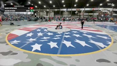 115 lbs Cons. Semi - Jacob Ryder, Magic City Wrestling Club vs Nash Nitschke, EEK Thunder