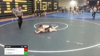 121 lbs Qtr-finals - Charlie Colantonio, Central Catholic vs Connor Smith, Seneca Valley