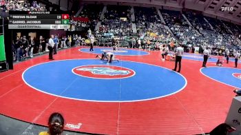 2A-157 lbs Quarterfinal - Tristan Sloan, East Jackson HS vs Gabriel Jacobus, Columbus