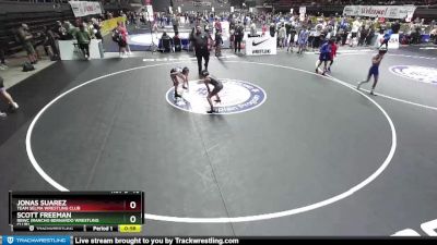 78 lbs Champ. Round 1 - Jonas Suarez, Team Selma Wrestling Club vs Scott Freeman, RBWC (Rancho Bernardo Wrestling Club)