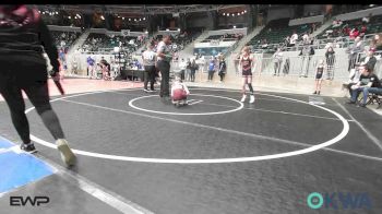 74 lbs Rr Rnd 3 - Avie Lamp, Brushy Wrestling Club vs Kenzie Lemings, Eufaula Ironheads Wrestling Club