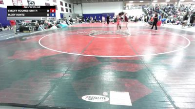 131 lbs Cons. Round 2 - Jacey Kuntz, Schreiner University vs Evelyn Holmes-Smith, Unattached