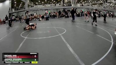 80 lbs Semis (4 Team) - Andrew Edwards, Revival Uprising Orange vs Michael Vasi, Mat Warriors Black