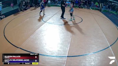 125 lbs Cons. Round 3 - Allison Palluck, Oregon vs Kaitlyn Delatorre-Jackson, Nevada