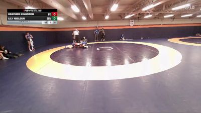 115 lbs Round 1 - Heather Kingston, Woods Cross vs Lily Nielsen, Sanderson Wrestling Academy