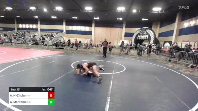 90 lbs Quarterfinal - Alexander Naccarati-Cholo, Grindhouse WC vs Andreas Medrano, Suples