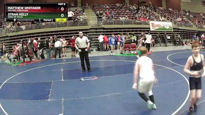 130 lbs Cons. Round 3 - Stran Kelly, SONS OF ATLAS vs Matthew Whitaker, Millard Wrestling