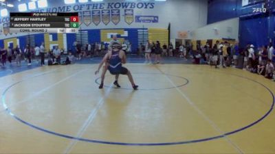 120 lbs Cons. Round 2 - Jeffery Hartley, Palm Harbor University vs Jackson Stouffer, Brandon