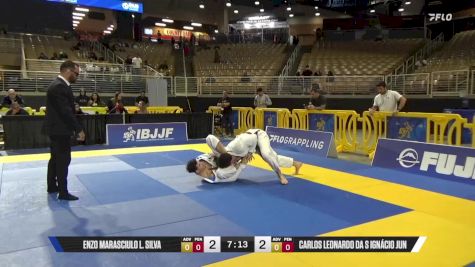 Carlos Leonardo Da S Ignácio Jun vs Enzo Marasciulo L. Silva 2025 Pan Jiu Jitsu IBJJF Championship