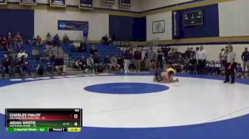 184 lbs Semis & Wb (16 Team) - Aidan Whitis, Southern Maine vs Charles Maloy, Western New England