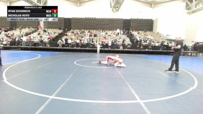 84-J2 lbs Semifinal - Ryan Schubeck, Mac Arthur vs Nicholas Noto, MacArthur