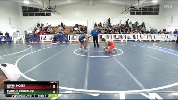 165 lbs Champ. Round 2 - Owen Moses, Central vs Marcus Carizalez, Farmersville