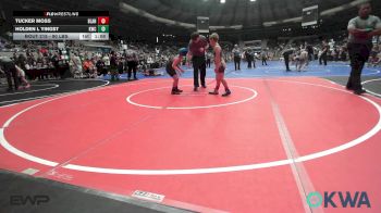 90 lbs Quarterfinal - Tucker Moss, Blanchard Wrestling Club vs Holden L Yingst, Keystone Wrestling Club