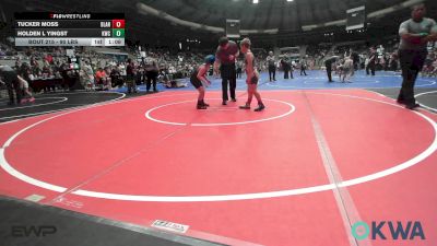 90 lbs Quarterfinal - Tucker Moss, Blanchard Wrestling Club vs Holden L Yingst, Keystone Wrestling Club