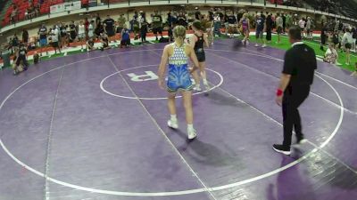 114.3-128.4 lbs 3rd Place Match - Julia Dunlap, Alaska vs Adalie Hazlett, Montana