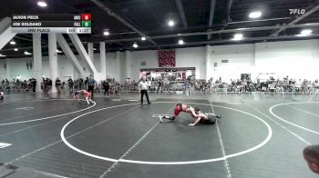 95 lbs Consolation - Dominic Marmolejo, Gold Rush Wr Ac vs Elijah Gutierrez, Mantanona TC