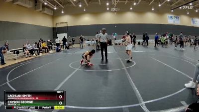 96 lbs Round 1 (10 Team) - Lachlan Smith, Aggression Legionnaires vs Cayson George, Irontide