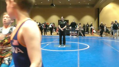 86 lbs Champ. Rd Of 16 - Devin Eggleston vs Richard Hoover, South Hills Wrestling Academy