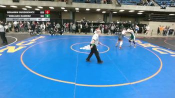165 lbs Semifinal - Emiliano Ramirez, Plainfield (Central) vs Benjamin Guszkiewicz, St. Charles (East)