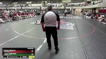 145 lbs Semis & 1st Wrestleback (8 Team) - Kyle Linville, Shakopee vs Jack Dornack, Chatfield