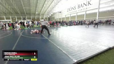 56 lbs Cons. Round 3 - John Paul Eller, Sanderson Wrestling Academy vs Roman Ewell, Uintah Wrestling