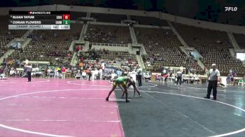 7A 120 lbs Champ. Round 1 - Corian Flowers, Carver Montgomery HS vs Elijah Tatum, Smiths Station Hs