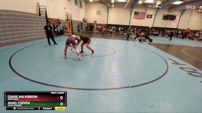 199-202 lbs Round 3 - Hugo Cuevos, Rock Springs vs Chase Halvorson, Berthoud