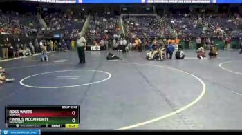 3 lbs Cons. Round 2 - Finnius Mccafferty, Union Pines vs Ross Watts, Hibriten