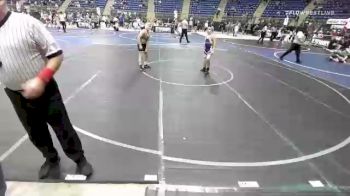 130 lbs Rr Rnd 1 - Isaiah Vialpando, Misfits vs Brooks Grunefelder, Gorilla WC