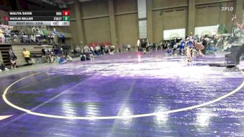 120B Cons. Semi - Maliya Davis, Francis Howell Central vs Haylie Miller, Harrah