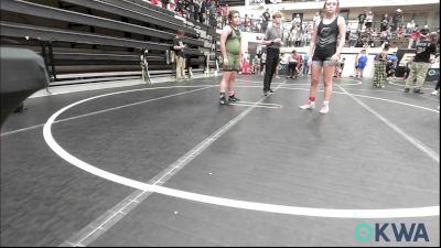 130 lbs Consolation - Dagny Haskins, Shelton Wrestling Academy vs Reese Rhodes, Comanche Takedown Club