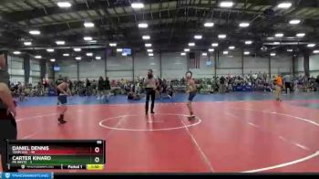 96 lbs Round 2 - Daniel Dennis, Team USA vs Carter Kinard, PA White