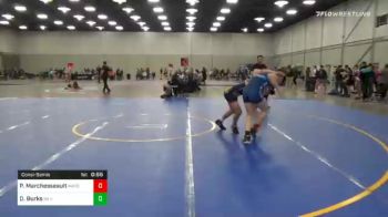 145 lbs Consolation - Preston Marchesseault, Mayo Quanchi Judo And Wrestling Club vs David Burks, 84 Athletes