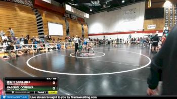 70 lbs Semifinal - Rhett Goolsbey, Powell Middle School vs Gaberiel Cordova, Lincoln Middle School