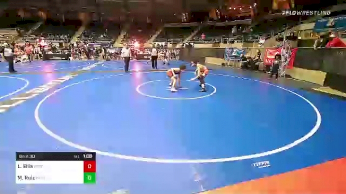 95 lbs Rd Of 16 - Legend Ellis, Coweta Tiger Wrestling vs Mikey Ruiz ...
