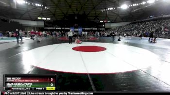 77 lbs Champ. Round 3 - Tim McCoy, Hoquiam Jr. Grizzly Wrestling Club vs Silas DeBeaumont, Moses Lake Wrestling Club