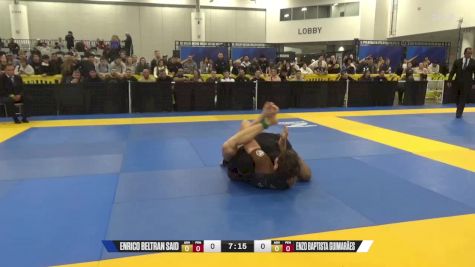 Enzo Baptista Guimarães vs Enrico Beltran Said 2024 World IBJJF Jiu-Jitsu No-Gi Championship