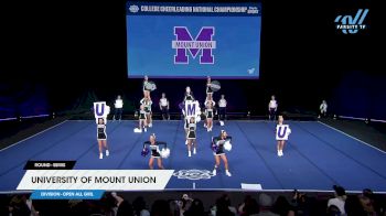 University of Mount Union [2025 Open All Girl Semis] 2025 UCA & UDA College Cheerleading & Dance Team National Championship