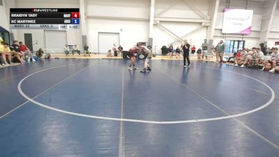 126 lbs Braidyn Taby, Maryland vs KC Martinez, Arkansas