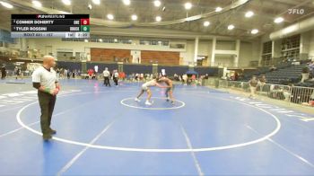 157 lbs 1st Place Match - Tyler Rossini, Brockport vs Conner Doherty, USMAPS